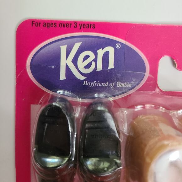 Ken Barbie's Boyfriend Little Extras Cool Shoes Boots Sneakers Casual 1998 Vtg - Picture 4 of 9